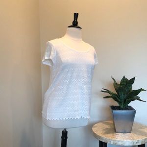 ***Last Chance*** Lucky Brand Stretch Lace Top